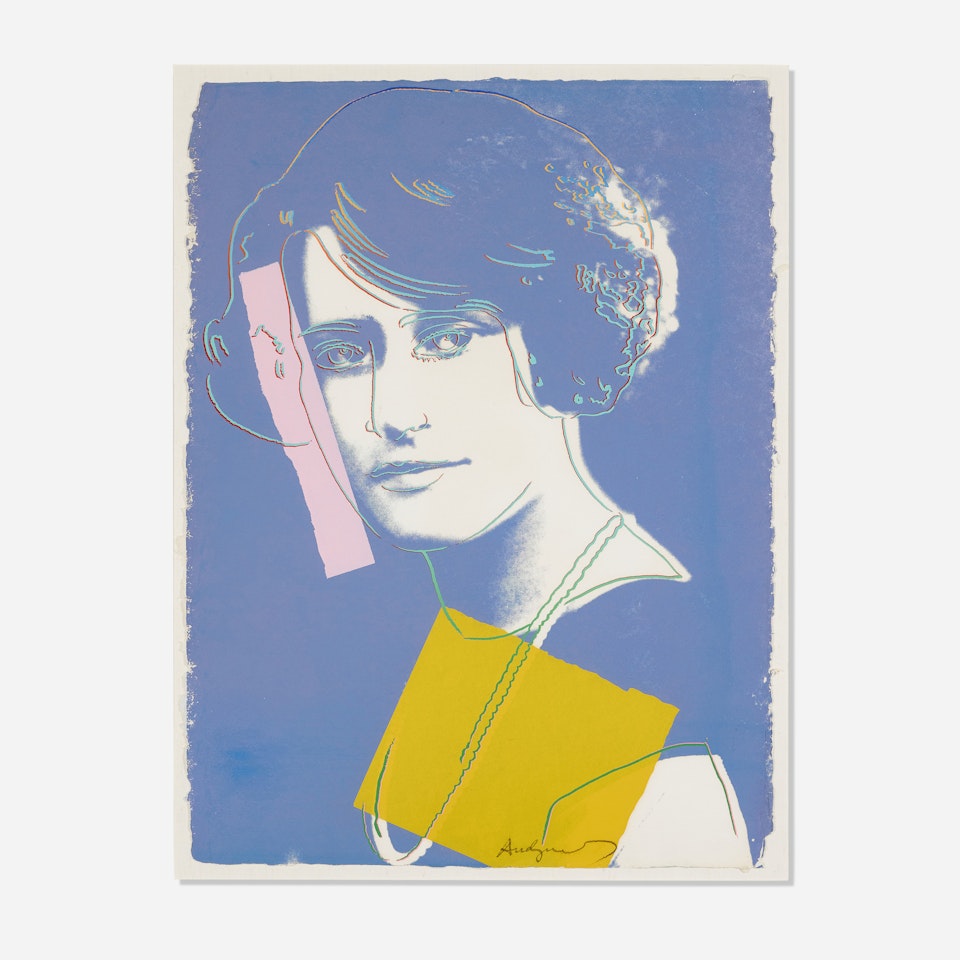 Hallie May Frowick by Andy Warhol