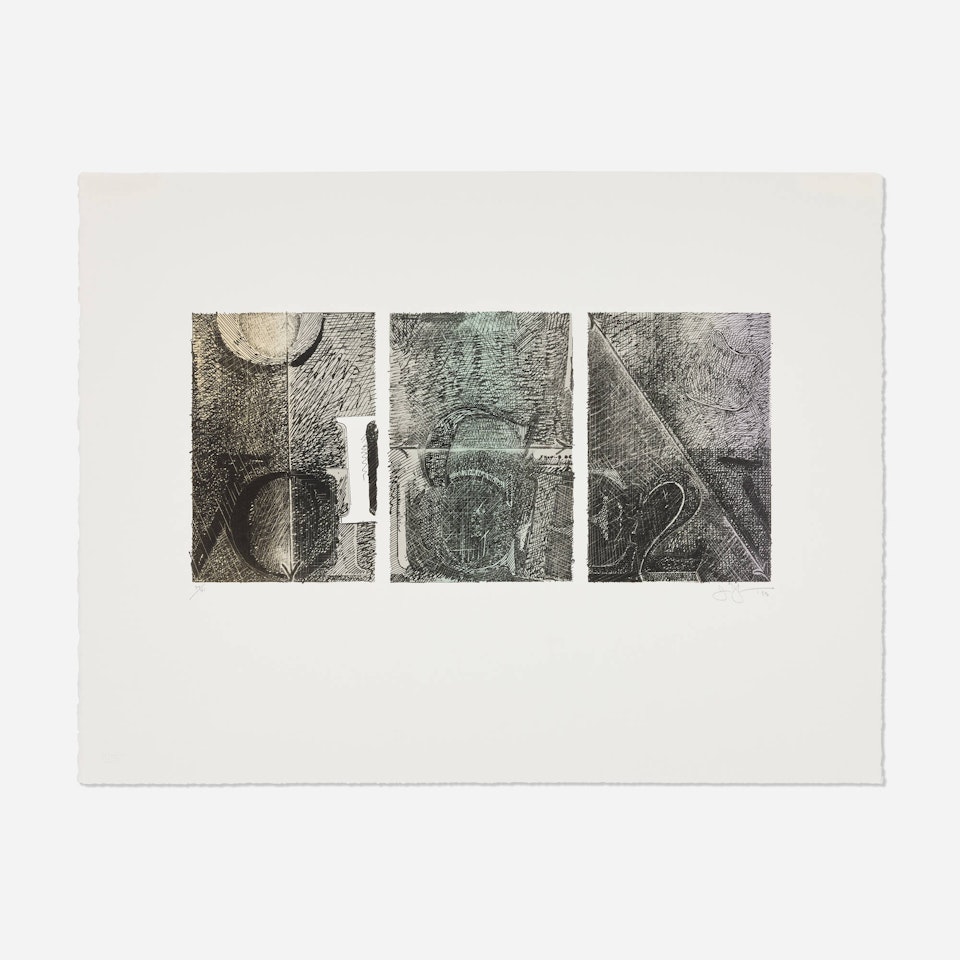 Voice 2 by Jasper Johns