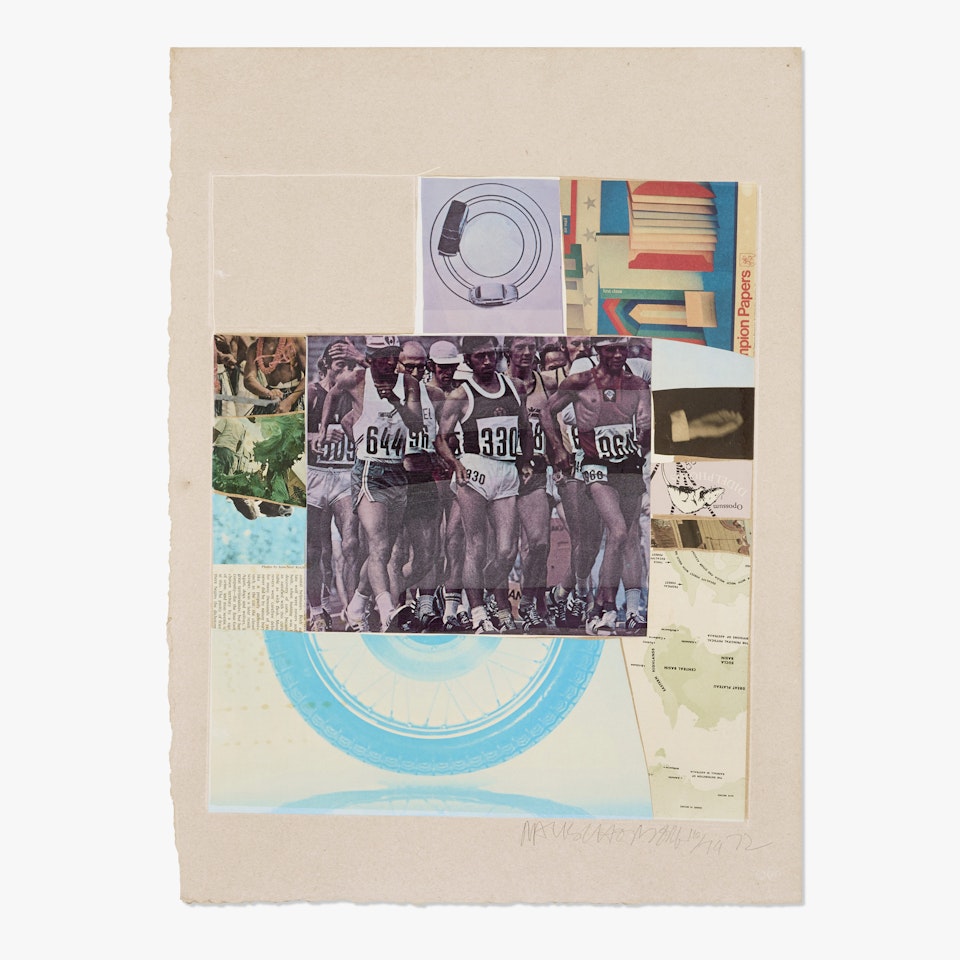 Horsefeathers Thirteen-VIII (from the Horsefeathers Thirteen Series) by Robert Rauschenberg