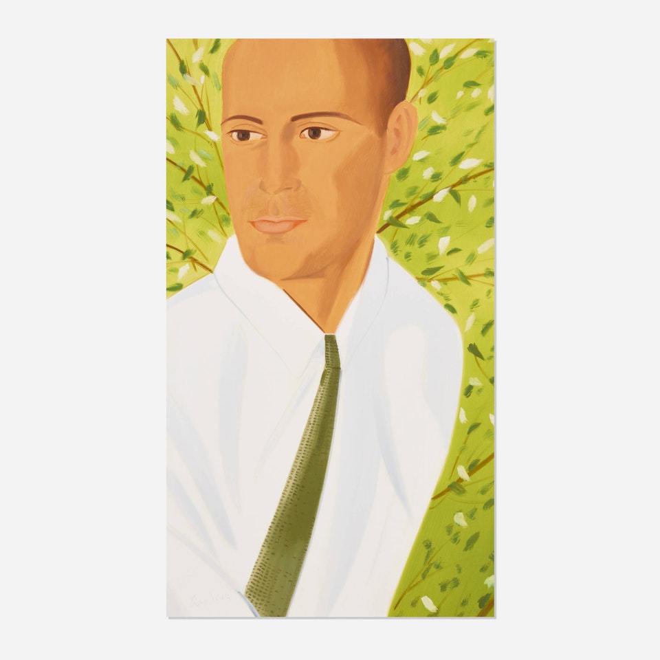 White Shirt (Perry) (from the White Shirt portfolio) by Alex Katz
