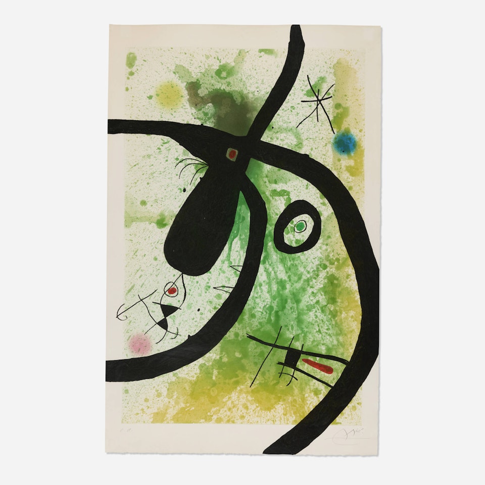 Le Chasseur de Pieuvres by Joan Miró
