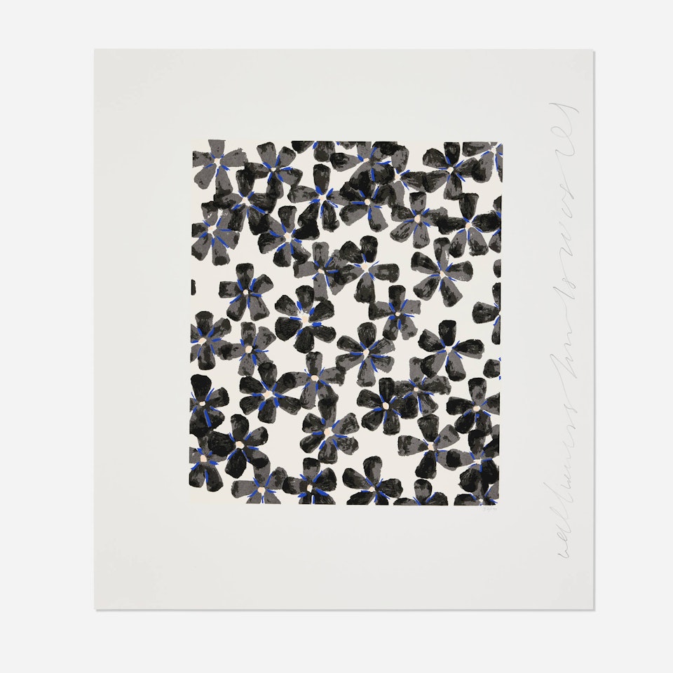 Wallflower 14 (from the Wallflowers series) by Donald Sultan