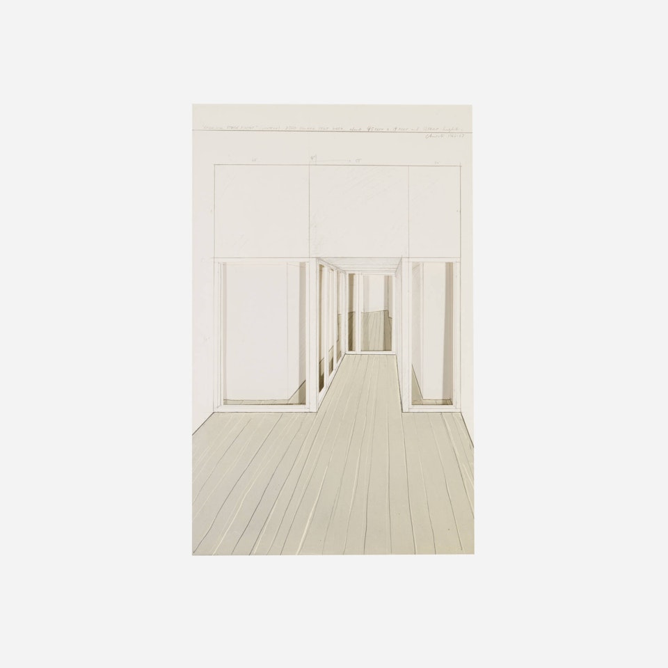 Store Front (from the S.M.S. No. 1 portfolio) by Christo