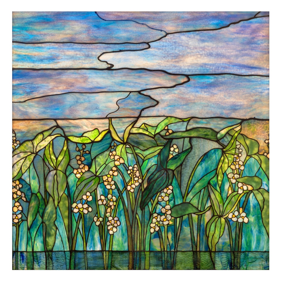 "Arrowhead" Window by Tiffany Studios