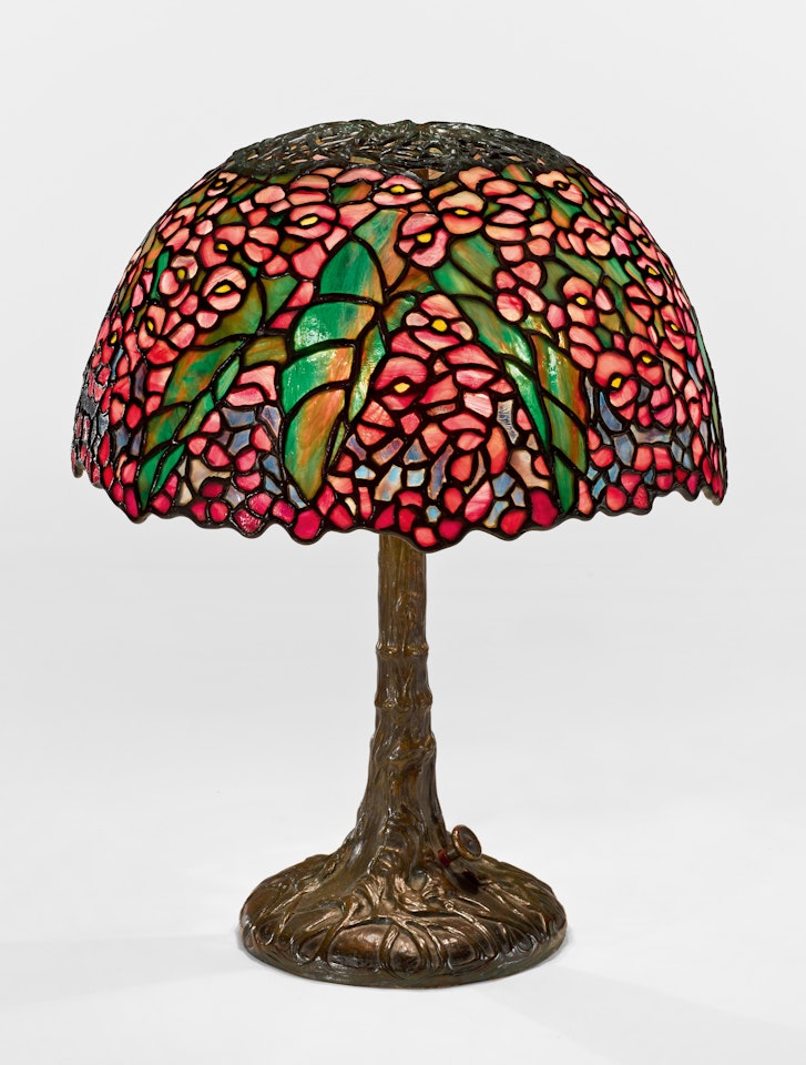 "Begonia" Table Lamp by Tiffany Studios
