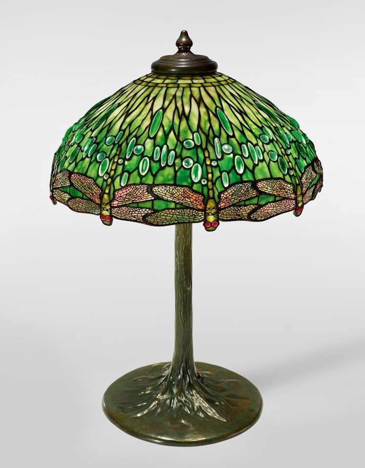 "Dragonfly" Table Lamp by Tiffany Studios