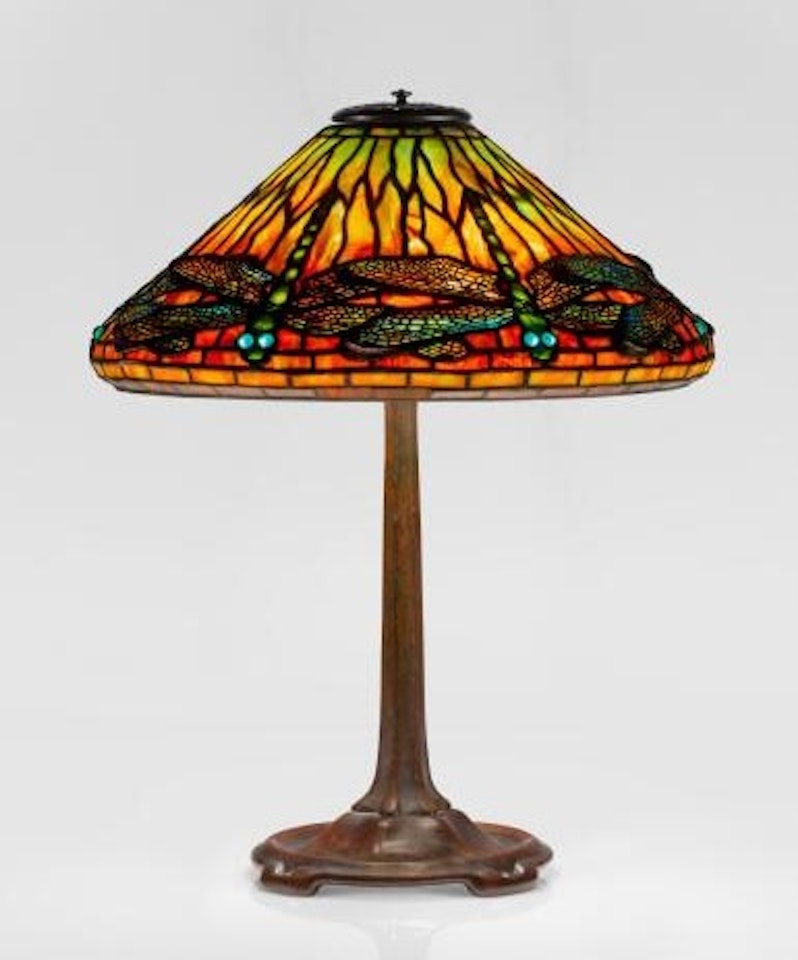 "Dragonfly" Table Lamp by Tiffany Studios