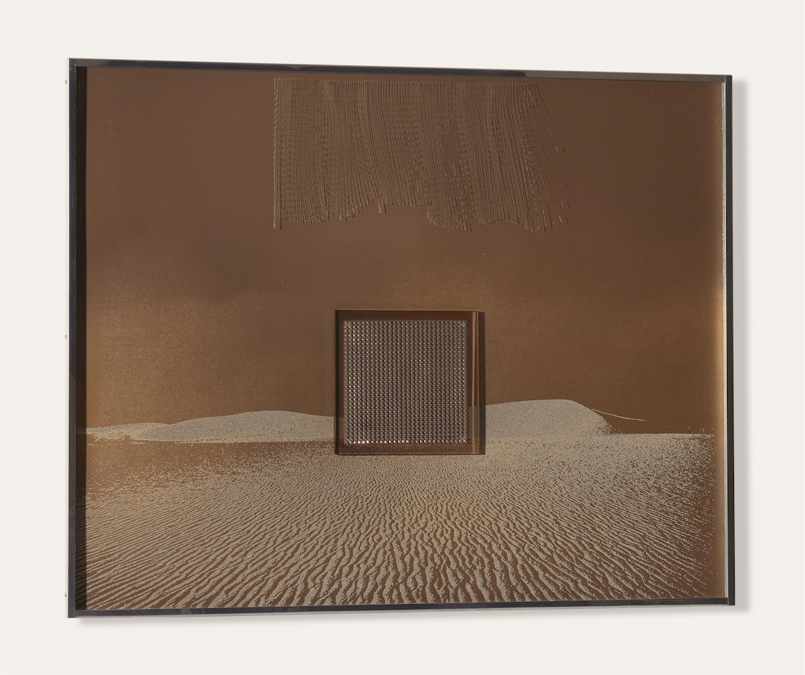 Station 9. Das Symposium (from: Sahara-Edition) by Heinz Mack