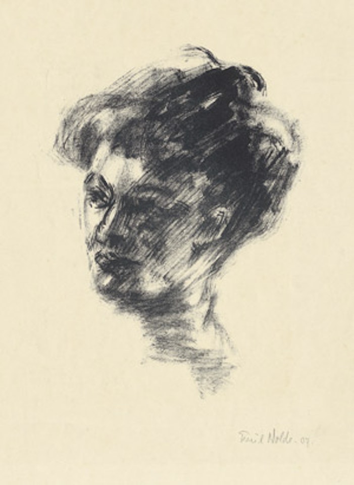 Lis (Lis Vilstrup) by Emil Nolde