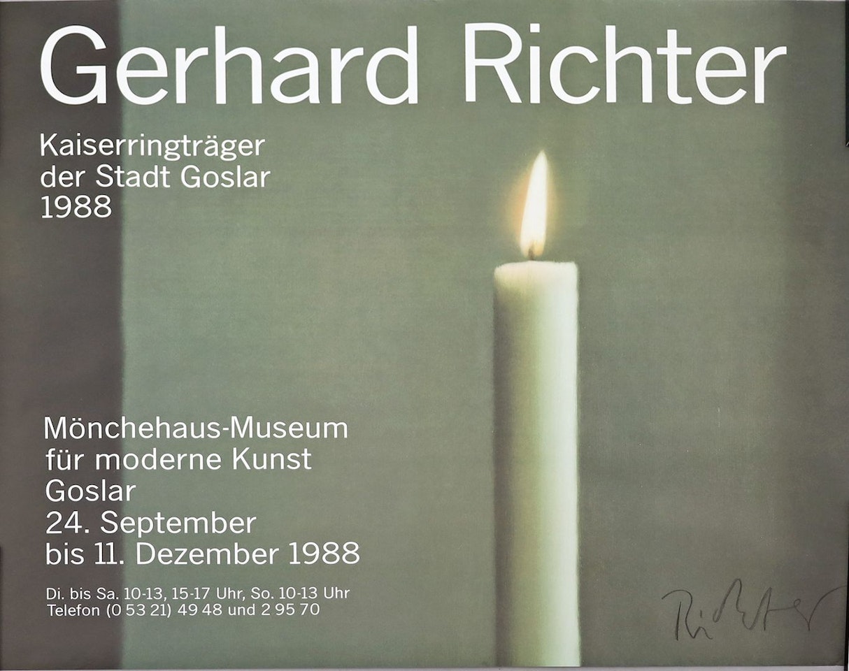 Candle by Gerhard Richter
