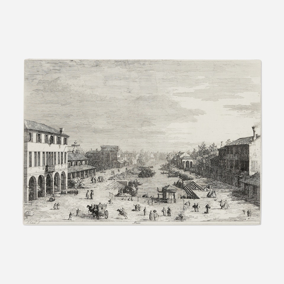 Mestre by Canaletto