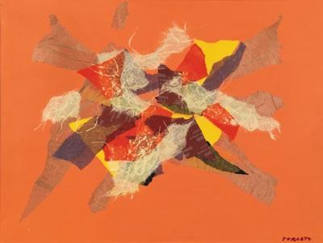 Collage by Giulio Turcato