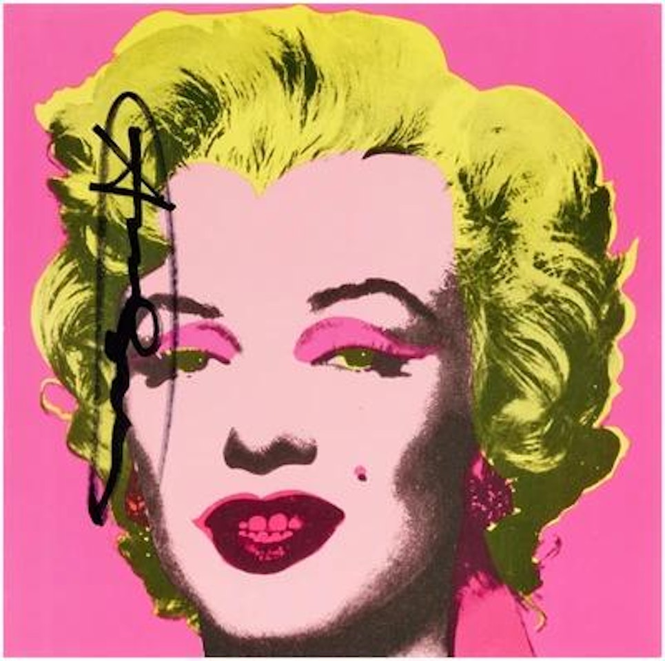 "Marilyn (Invitation Card)" by Andy Warhol