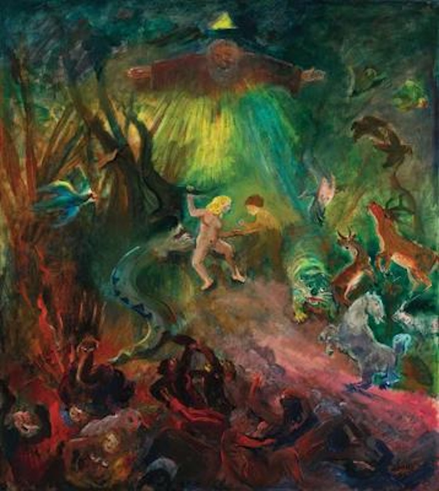 "Der Sündenfall" by Oskar Laske
