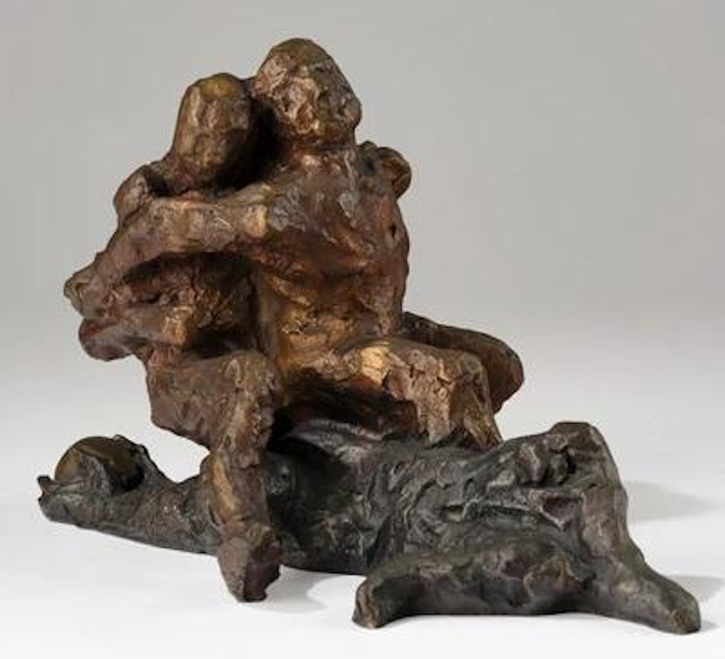 A soccer game by Alfred Hrdlicka