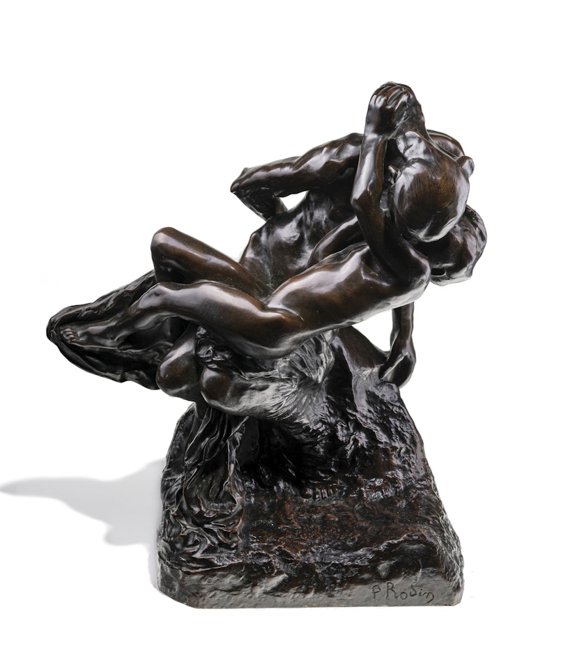 "Triumphant Youth" or "Kiss of the Grandfather" by Auguste Rodin