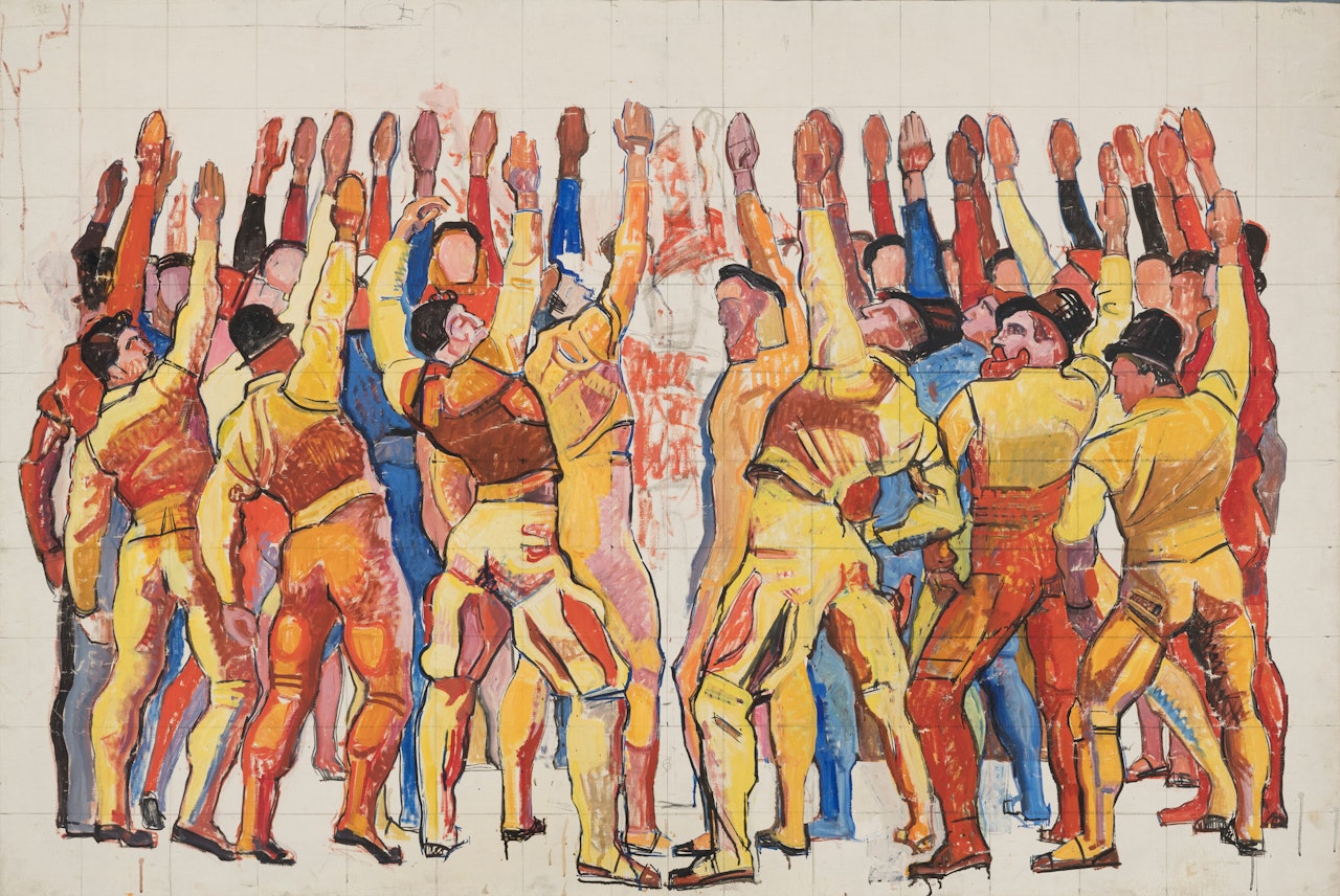 "Einmütigkeit" by Ferdinand Hodler