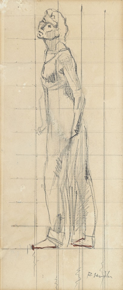 Study for "Regard dans l"infini" by Ferdinand Hodler