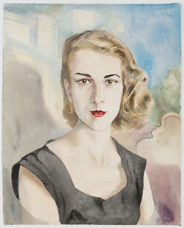 Junge Engländerin by Rudolf Schlichter