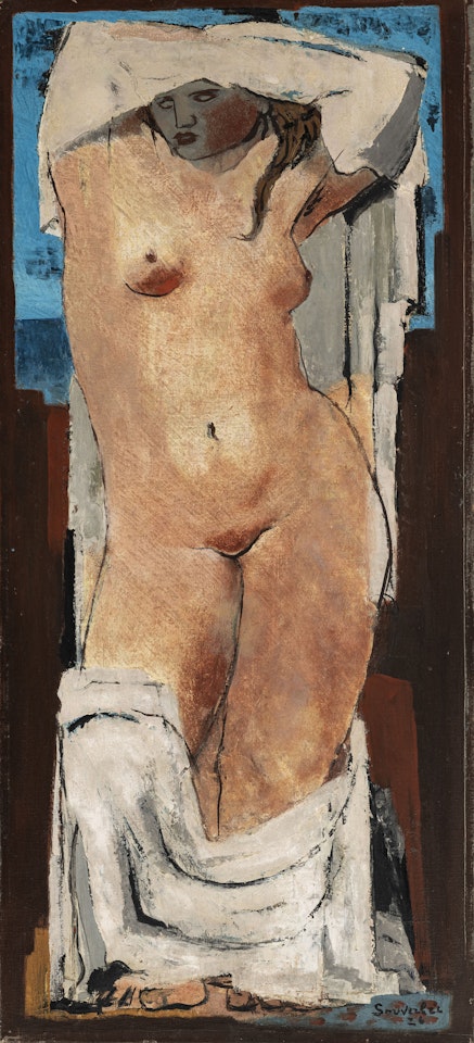 Female nude by Jean Souverbie
