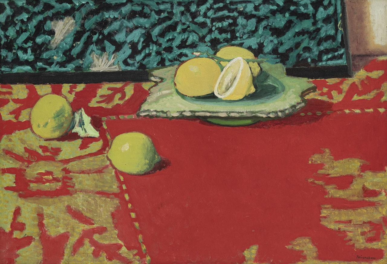 " Still life with lemons" by Maurice Brianchon