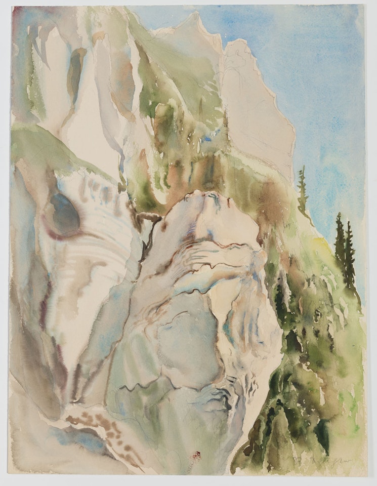 Felspartie by Rudolf Schlichter