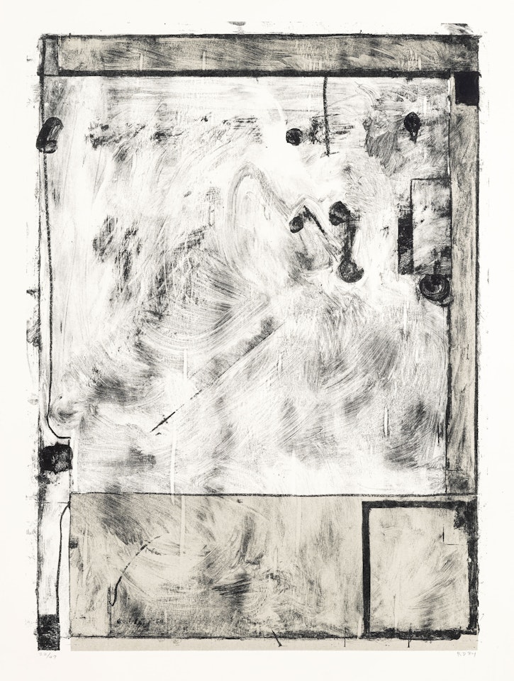 "Scrabbling" by Richard Diebenkorn