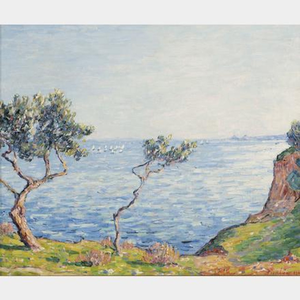 "Effects of the morning on the Etang de Berre, Martigues" by Francis Picabia