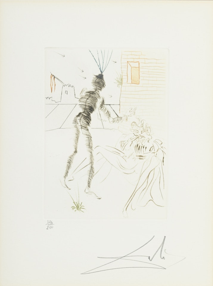 Much Ado about Shakespeare II by Salvador Dali