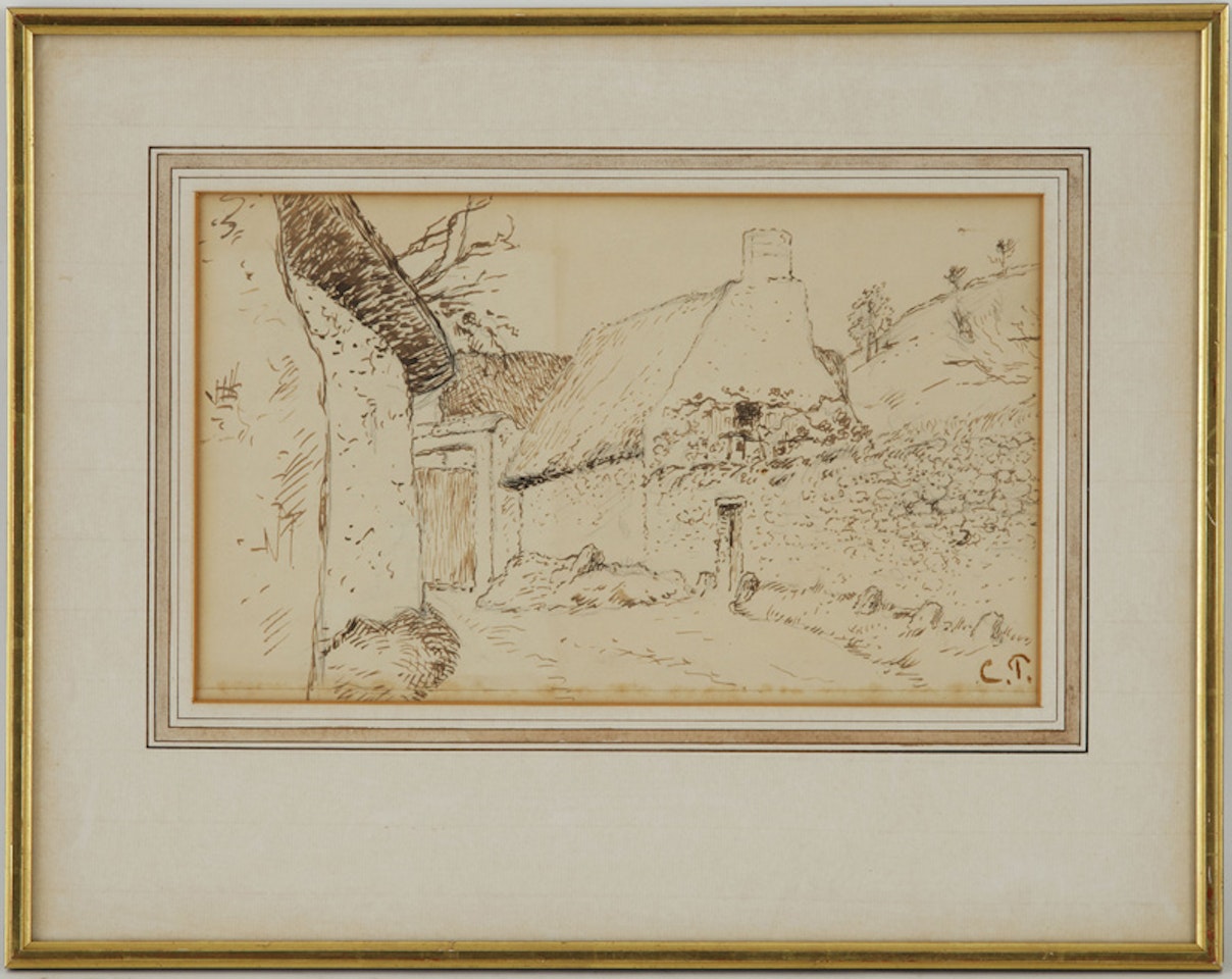 \Village\ by Camille Pissarro