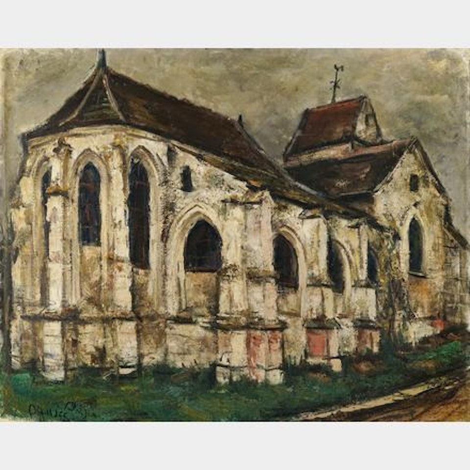 “Old church in Couilly” by Takanori Oguiss