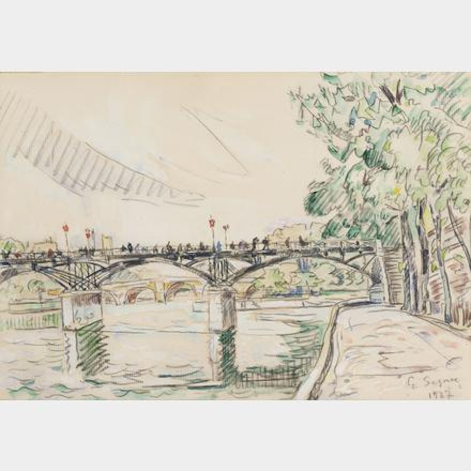 Pont des Arts by Paul Signac