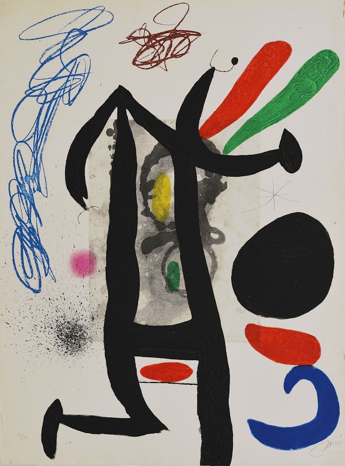 The President by Joan Miró