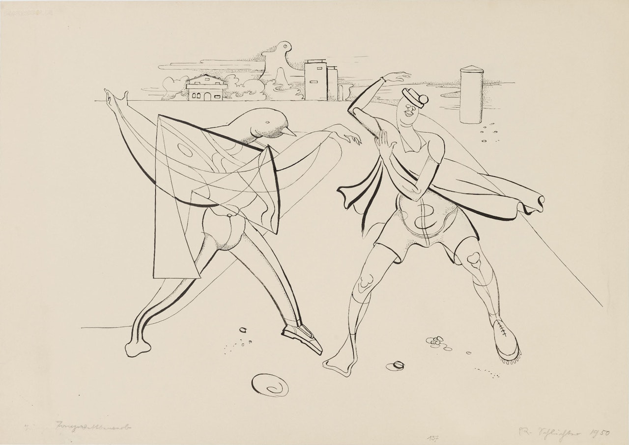 Dance by Rudolf Schlichter