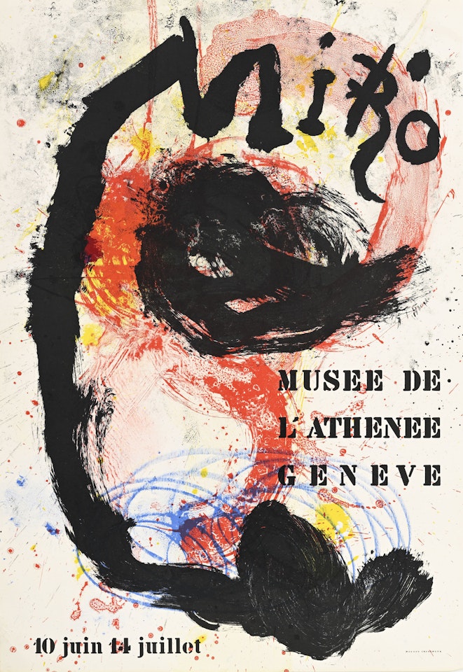 " Musée de l"Athénée" by Joan Miró