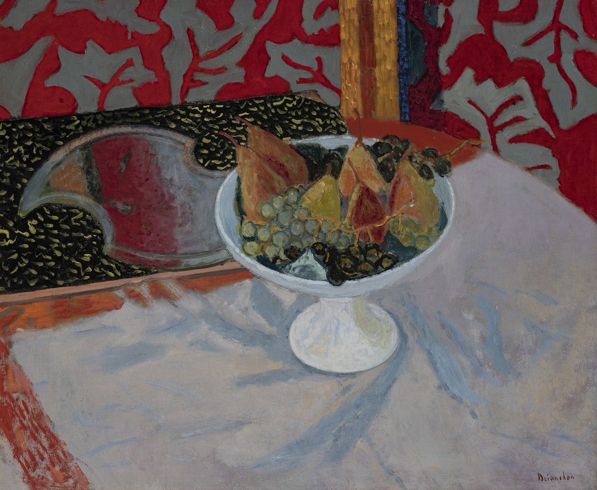 “ Still life with mirror” by Maurice Brianchon