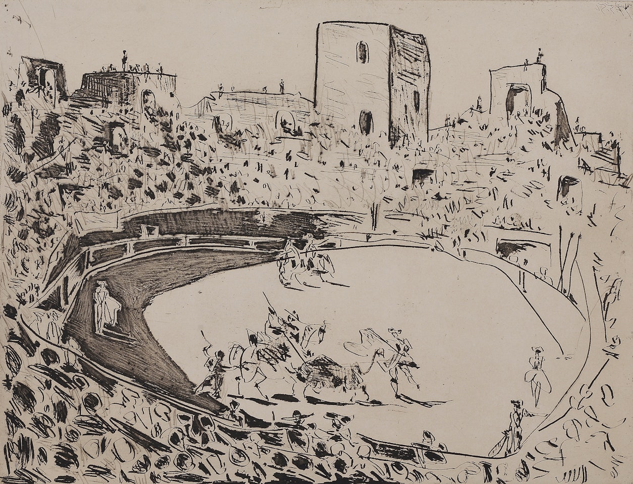 Bullfight in Arles by Pablo Picasso