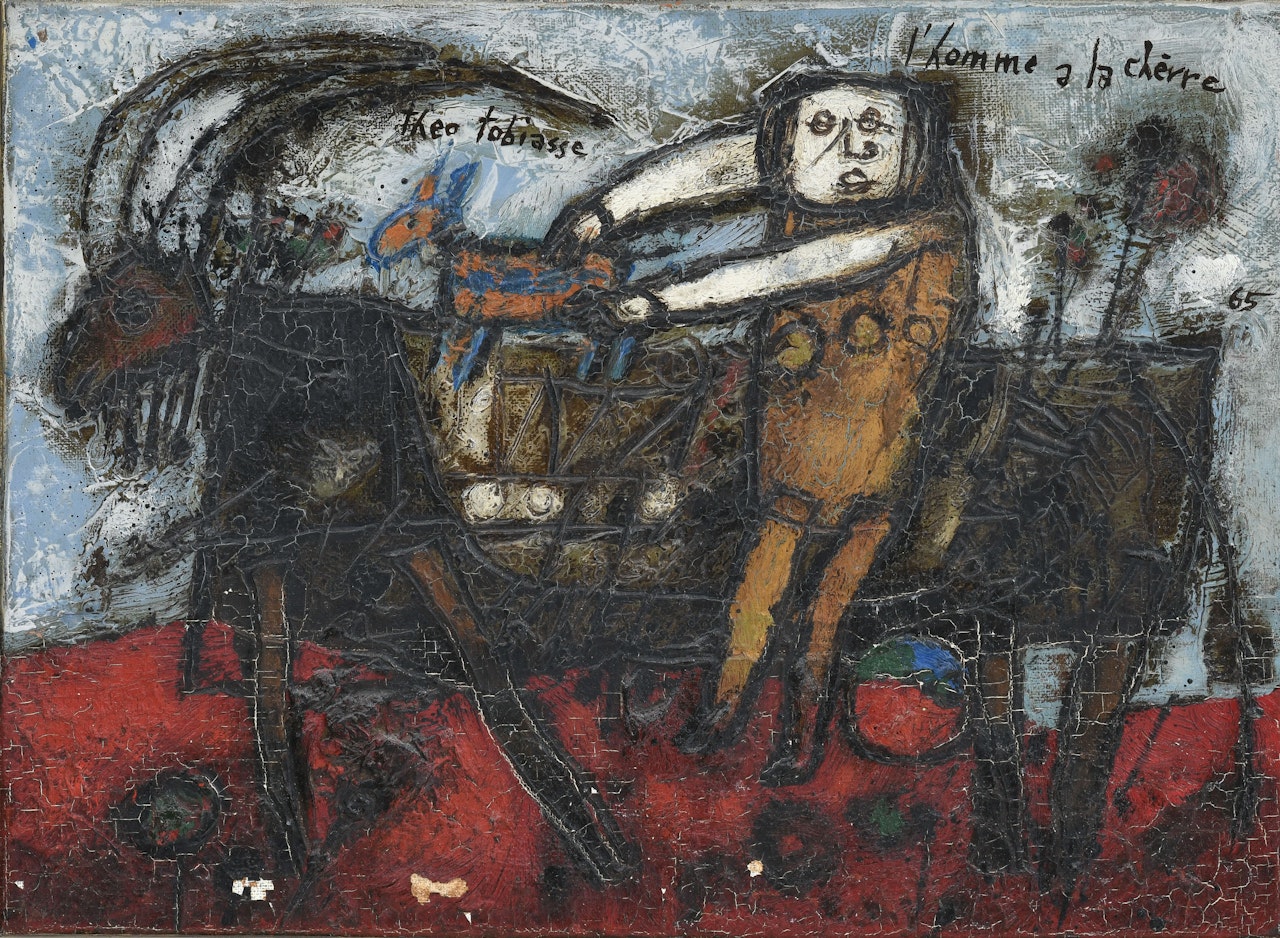 " The Man with the Goat" by Théo Tobiasse