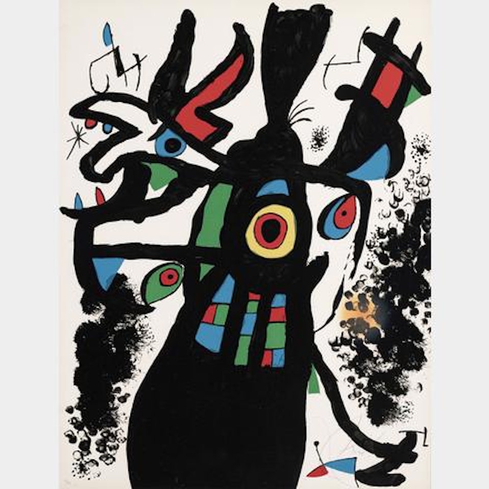 "Montroig 3" by Joan Miró