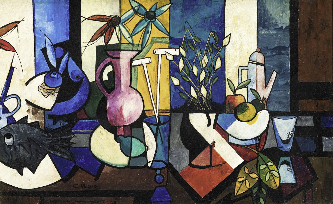 Still life by Claude Venard