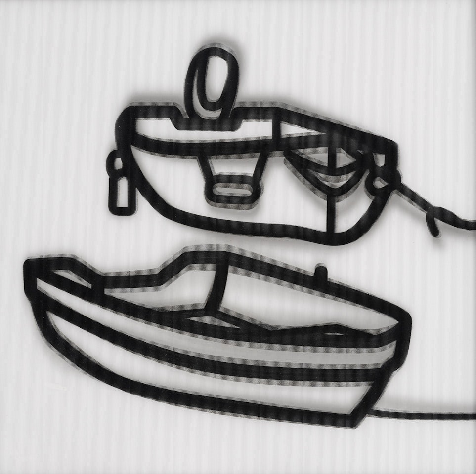 "Boats 2" by Julian Opie