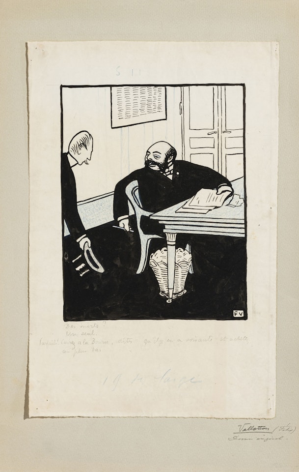 "Deaths ?" by Félix Vallotton