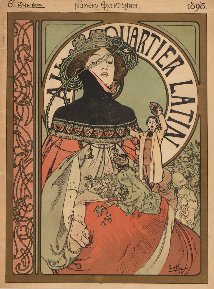 "In the Latin Quarter" by Alphonse Mucha