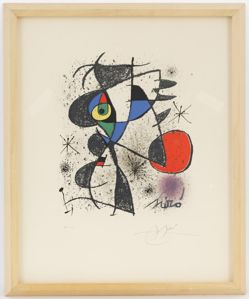 " Poster for the University of Geneva" by Joan Miró