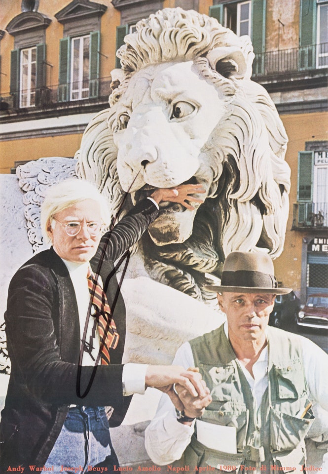 "Andy Warhol, Joseph Beuys" by Andy Warhol