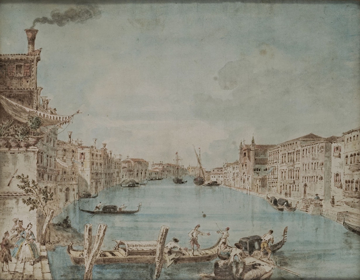 View of Venice by Francesco Guardi