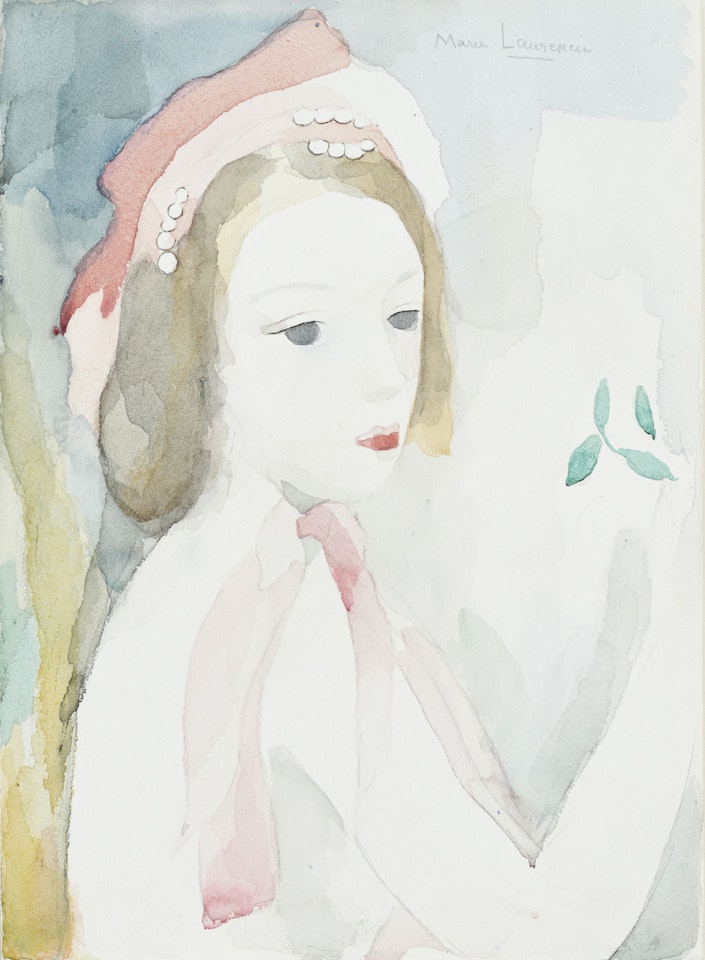 Young woman by Marie Laurencin