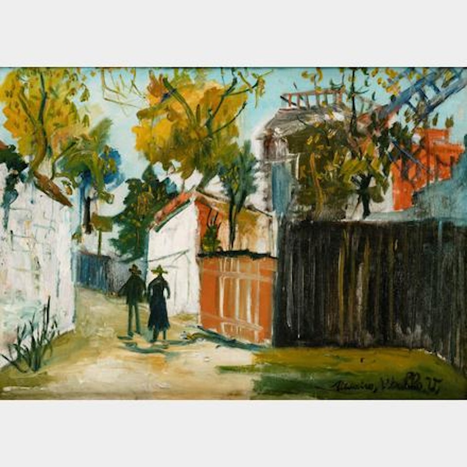 "Le Moulin de la Galette à Montmartre" by Maurice Utrillo