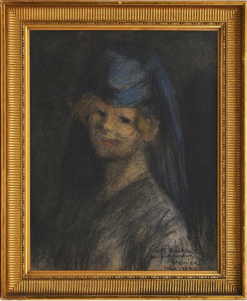 Portrait of a woman by Théophile Alexandre Steinlen