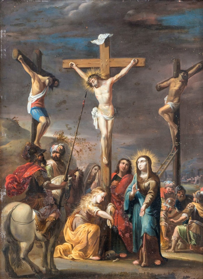 Crucifixion by Jean Tassel